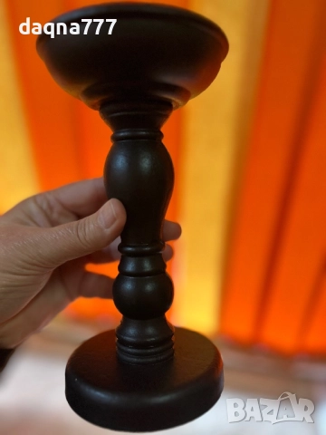 Свещник дърво Германия, снимка 5 - Декорация за дома - 52439379