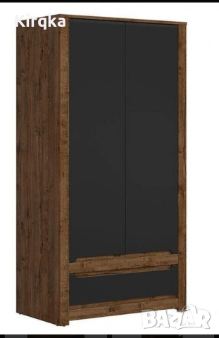 Гардероб двукрилен Ruso , снимка 4 - Гардероби - 53258156