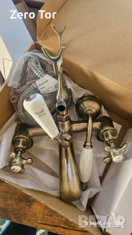 Винтидж душ за вана/баня, снимка 2 - Смесители - 53226258