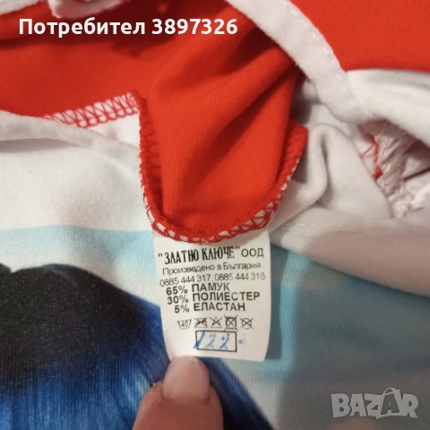 Рокличка с дълъг ръкав.На тема "Калинката"Размер 122 , снимка 2 - Детски рокли и поли - 51321723