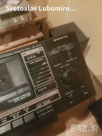 Касетен дек Sanyo , снимка 2 - Радиокасетофони, транзистори - 56216731