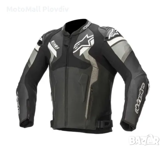 Кожено яке Atem V4 Leather Jacket ALPINESTARS, снимка 4 - Аксесоари и консумативи - 49208211