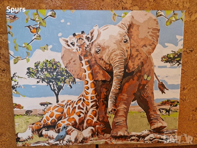 Ръчно рисувани картини 40х50см, снимка 5 - Картини - 47043273