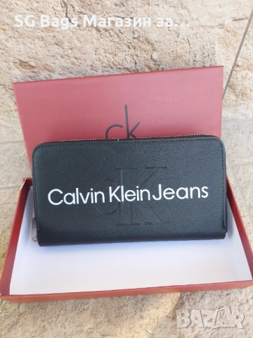Calvin klein дамско портмоне дамски портфейл код 227, снимка 2 - Портфейли, портмонета - 36481873