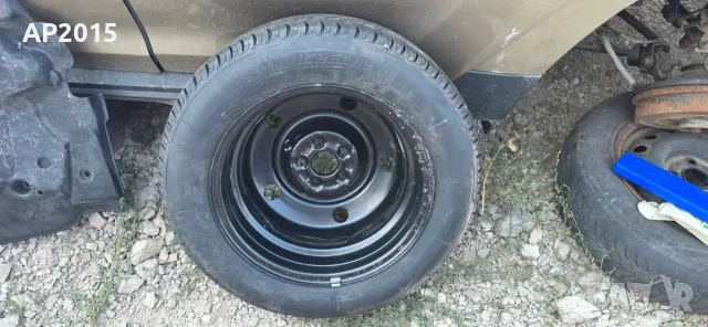 ЧИСТО НОВА РЕЗЕРВНА ГУМА С ОРИГИНАЛНА ДЖАНТА SUBARU, снимка 4 - Гуми и джанти - 55751896