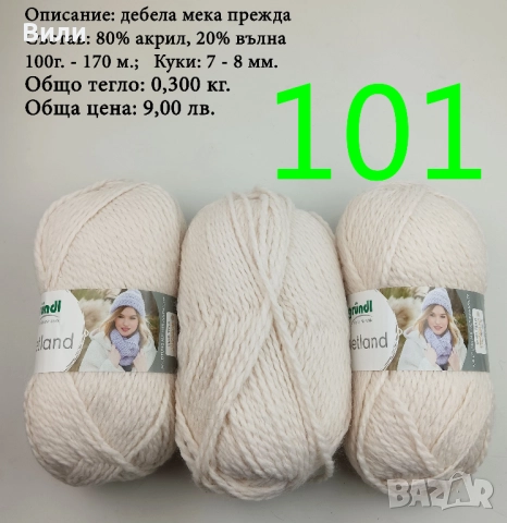 Евтини прежди в малки количества - нови и остатъци , снимка 7 - Други - 52029847