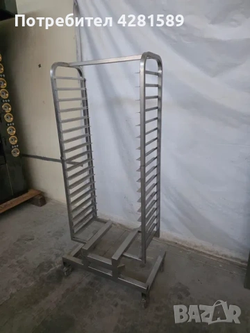 Различни немски колички от неръждаема стомана