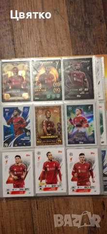 Колекция футболни карти MATCH ATTAX TRADING CARD , снимка 4 - Футбол - 52842401