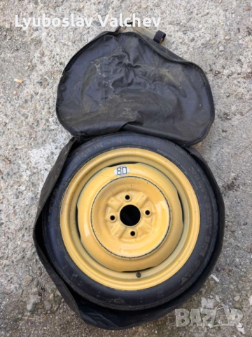 Резервна гума (патерица) R16 4х114,3, снимка 2 - Гуми и джанти - 52604758