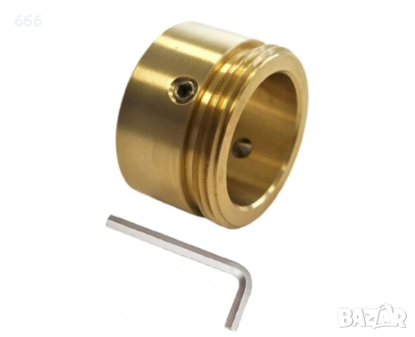 2 бр Месингови адаптери за вентили Danfoss RA към M30 x 1.5 с шестостенен ключ, снимка 4 - Други стоки за дома - 53863299