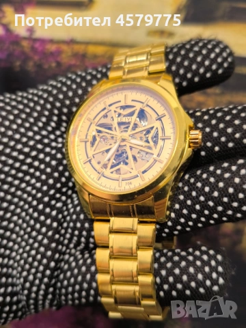 Мъжки автоматичен часовник , снимка 6 - Мъжки - 53250241