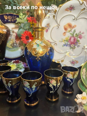 Murano Italy  Circa 1960 - “ Изящният в кобалт” Код P1940, снимка 7 - Декорация за дома - 53731824