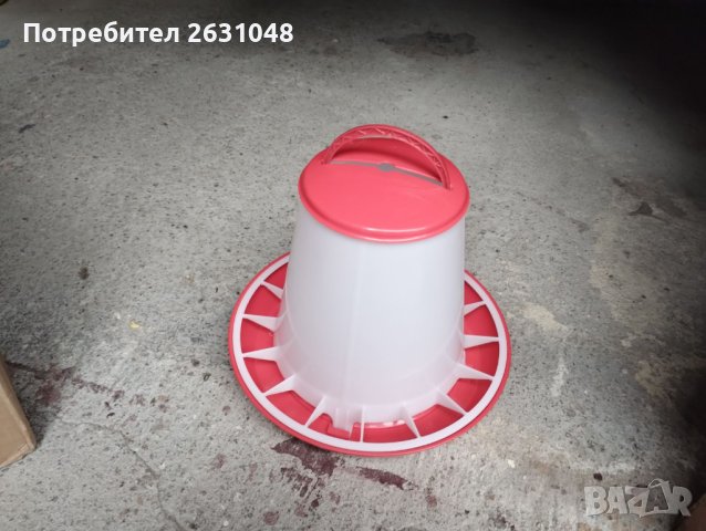 Хранилка за птици стояща или висяща обем 3 кг, снимка 6 - За птици - 40496696