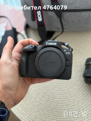 Canon EOS R100 + RF-S 18-45mm IS STM (Перфектно сьстояние), снимка 4 - Фотоапарати - 53824521