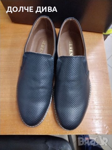 Мъжки обувки естествена кожа м. 202 черни , снимка 2 - Ежедневни обувки - 40852767