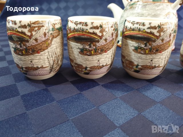 Красив японски сервиз за чай,кафе, снимка 5 - Сервизи - 40374413