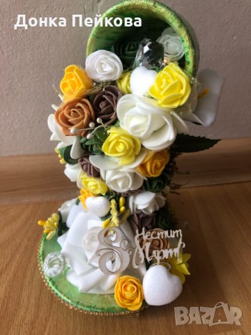 Водопад от цветя , подарък за всеки повод, снимка 4 - Декорация за дома - 32481333