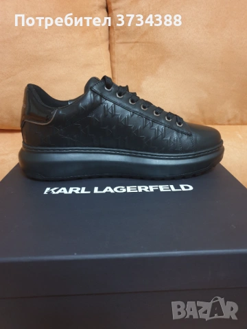 Сникърси Karl Lagerfeld, снимка 5 - Кецове - 53721408