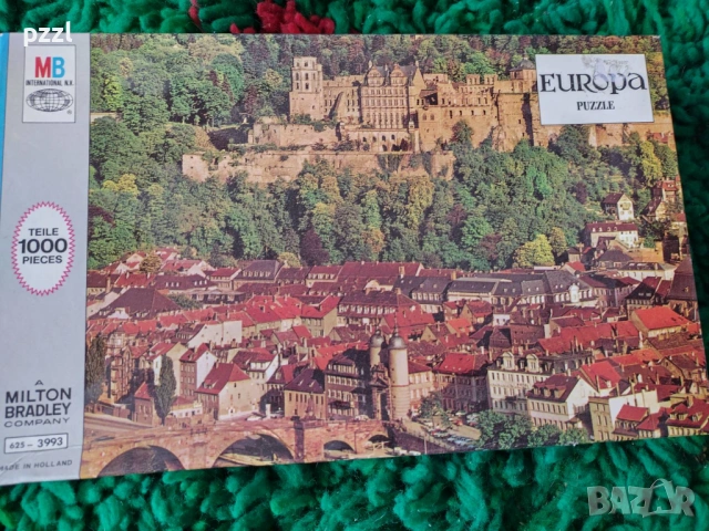 Пъзел "Heidelberg” MB 1972г. 1000 части