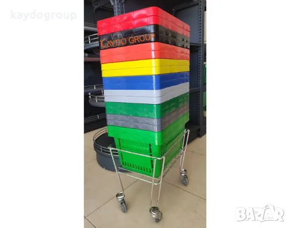 Червена кошница за пазаруване 22лт -нова,разли цветове, снимка 9 - Оборудване за магазин - 34267527