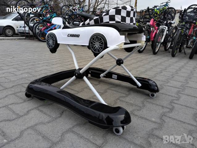 CANGAROO Проходилка CABRIO бял, снимка 3 - Проходилки - 53569047