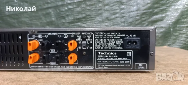 Technics SU-Z400.          Цена-119евро, снимка 10 - Ресийвъри, усилватели, смесителни пултове - 55891585