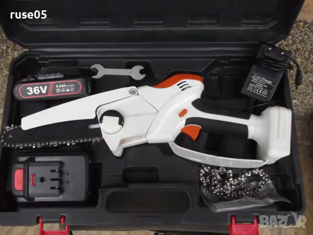 Трион / 36v , 6ah / акумулаторен верижен работещ, снимка 2 - Други инструменти - 48240885