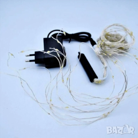 Декоративен сноп от 200 LED светлини , снимка 7 - Лед осветление - 52086462