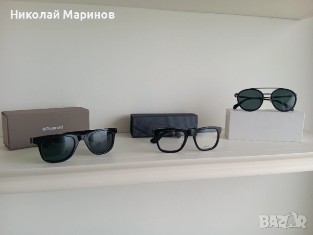 Оригинални сънчеви очила Polaroid & рамки за диоптрични очила Police