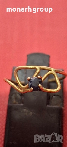 Златен пръстен 18 к, снимка 2 - Пръстени - 52787992