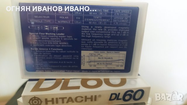 HITACHI DL 60 нови запечатани, снимка 2 - Декове - 42000330