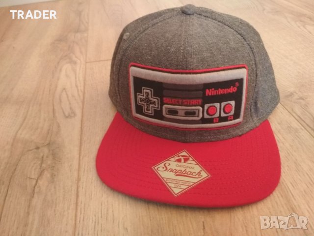 бейзболна шапка с козирка Snapback NiNTENDO 