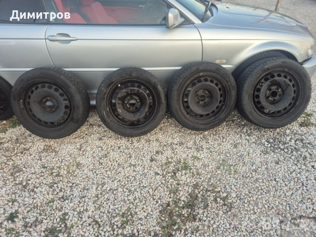 4 зимни гуми LASSA 205/55R16 с джанти 205/55R16, снимка 2 - Гуми и джанти - 53154177