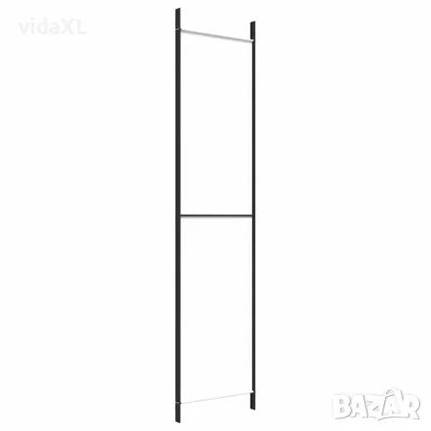 vidaXL Параван за стая, 3 панела, бял, 150x220 см, плат, снимка 7 - Паравани - 56147255