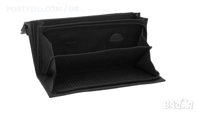  Дамско RFID портмоне Friedrich Germany,, Козя кожа, Мотив Мандала, Черно , снимка 5 - Портфейли, портмонета - 53616491