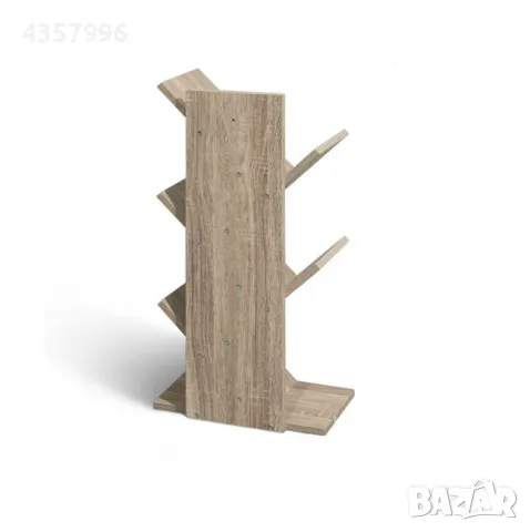 Декоративен етажерка, 5 рафта, Дърво, Бежов , снимка 2 - Етажерки - 48876515