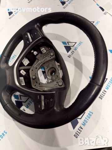 56100-C8BF0 кожен мултифункционален волан от Hyundai i20 1.2I, 84 кс., двигател G4LA, 5 ск., 2019 г., снимка 5 - Части - 53525085