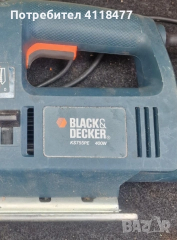 Прободен трион зеге BLACK & DECKER, снимка 5 - Други инструменти - 53402503