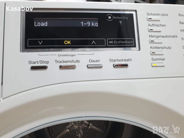 9кг Пара Miele Сушилня с термопомпа Миеле 12м Гаранция, снимка 4 - Сушилни - 53580256