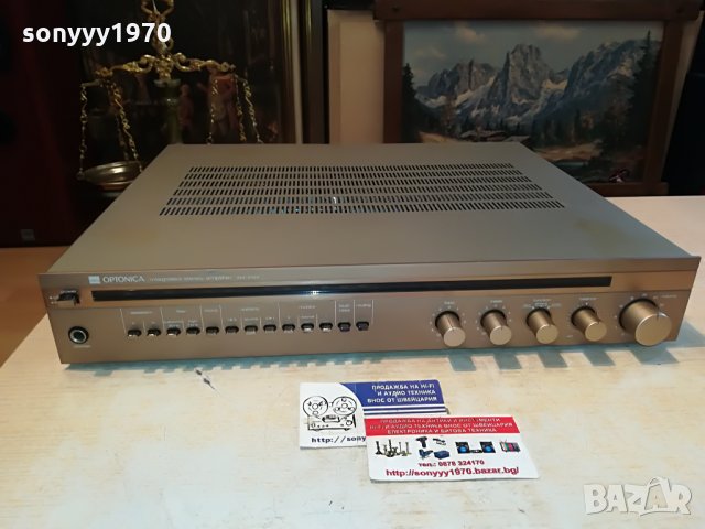 OPTONICA SM-5100HB STEREO AMPLI-MADE IN JAPAN 1108211239, снимка 4 - Ресийвъри, усилватели, смесителни пултове - 33785683