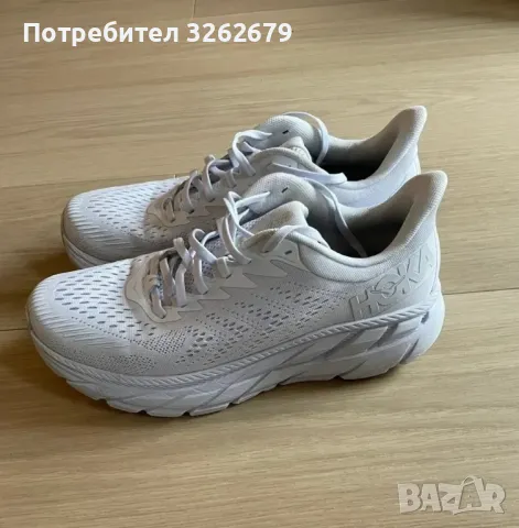 hoka one one Clifton 100% оригинални 43.5, снимка 1 - Маратонки - 47394197