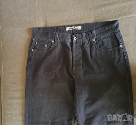 Мъжки черни дънки MADOC, снимка 4 - Дънки - 48978129