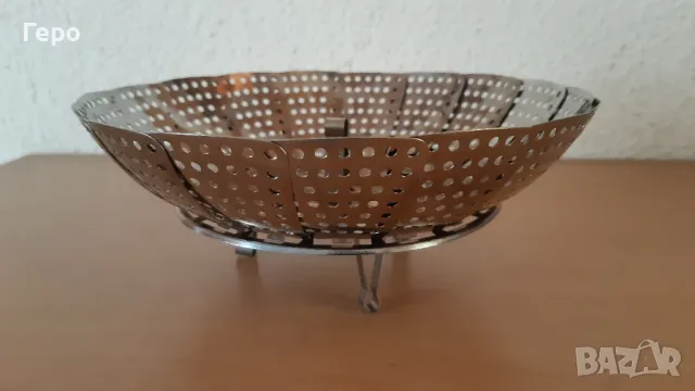 Кошница за готвене на пара Luigi Ferrero – 23 см., снимка 2 - Съдове за готвене - 48508791