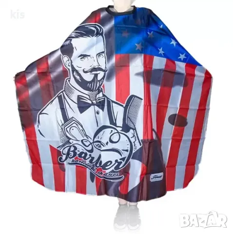 Професионални фризьорски и бръснарски пелерини - богато разнообразие, снимка 16 - Фризьорски принадлежности - 47587918