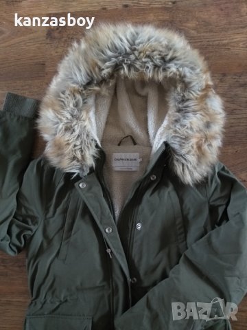 calvin klein - пухено дамско яке КАТО НОВО, снимка 3 - Якета - 42707555