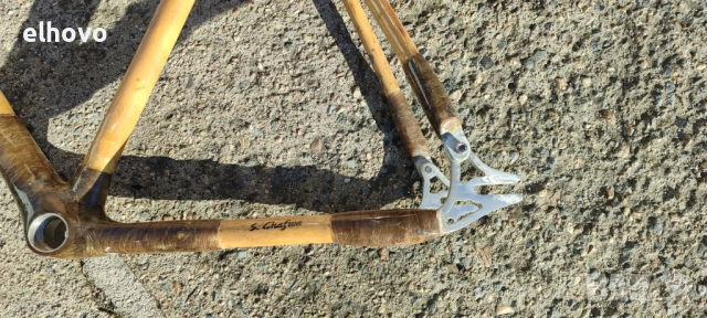 Бамбукова рамка за велосипед Zuri, снимка 4 - Части за велосипеди - 53083982