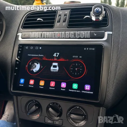 Мултимедия Android за VW Volkswagen Polo 5 2008-2020, снимка 4 - Аксесоари и консумативи - 55792525