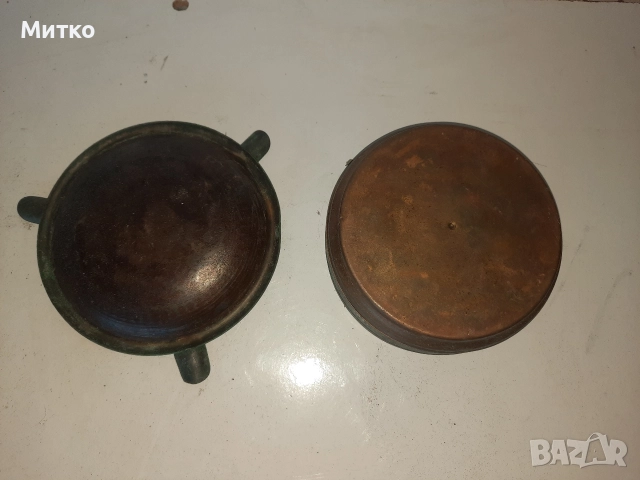 Ретро месингови пепелници, снимка 7 - Колекции - 52707690