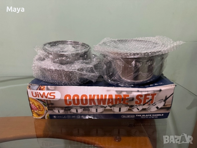 Комплект кухненски съдове , снимка 2 - Съдове за готвене - 52260968