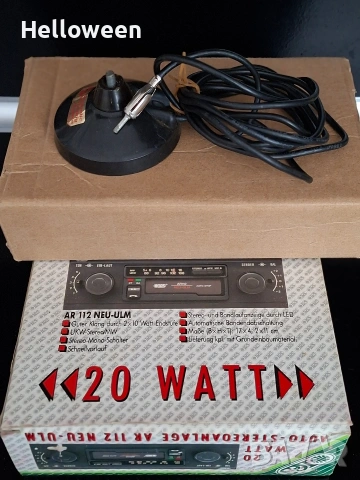 Комплект авто радиокасетофон ICS, две тонколонки и външна антена, снимка 13 - Аксесоари и консумативи - 53159684